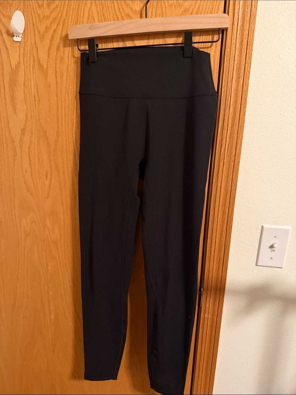 Zyia Black High-Rise Performance Leggings for Women